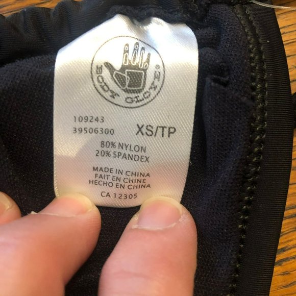 Boby Glove Aida XS Bikini Top Black Padded Cups - Picture 5 of 6